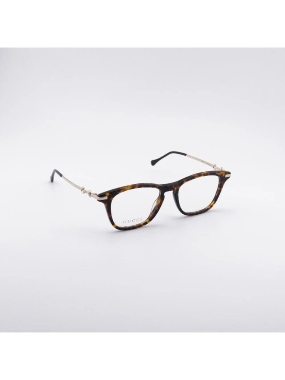 Gucci GG0919O 002 Eyeglasses Havana/Gold 50mm Square Frame